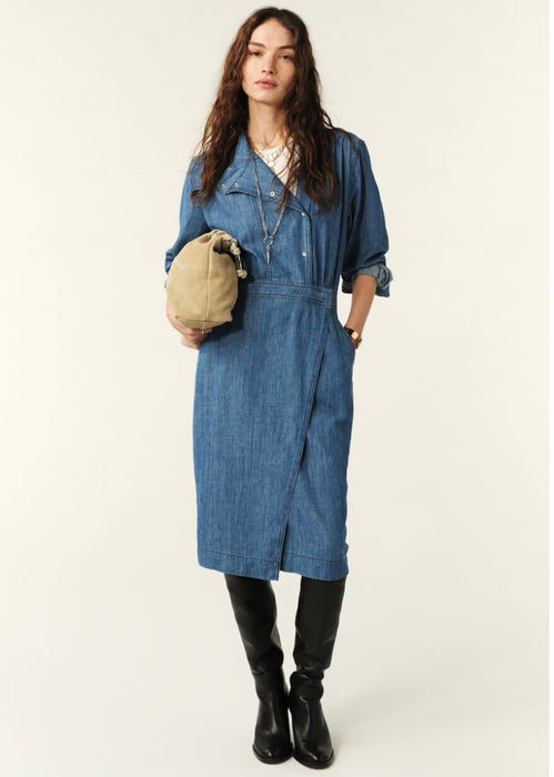 Ba&sh Wakie Dress - Light Blue