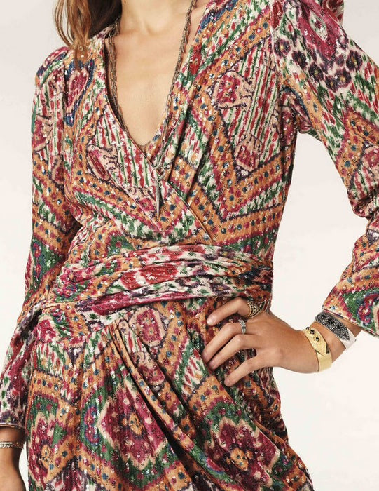 Ba&sh Tola Sequin Dress - Multi