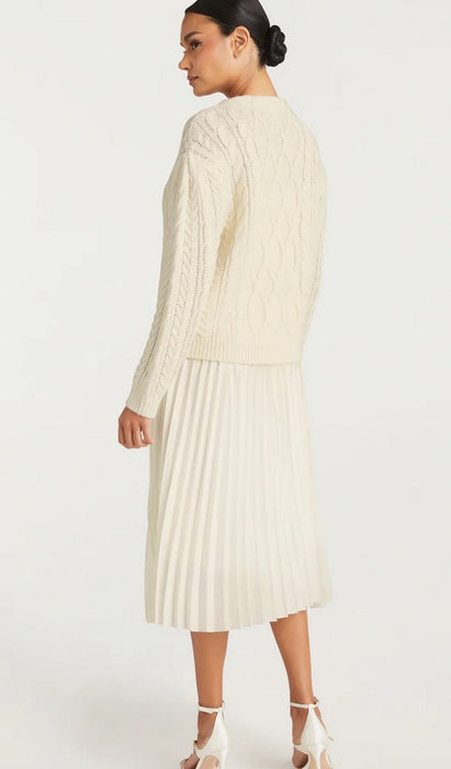 Cinq a Sept Amandine Cardigan Dress - Ivory