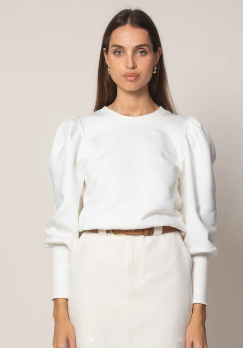 Cleobella Indi Sweatshirt - Ivory