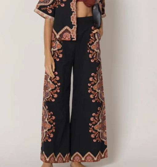 Cleobella Martin Pant -Dark Lagos Print