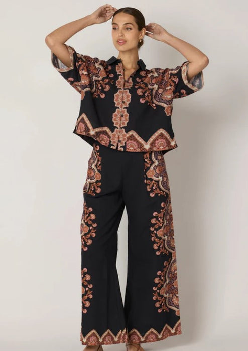 Cleobella Martin Pant -Dark Lagos Print