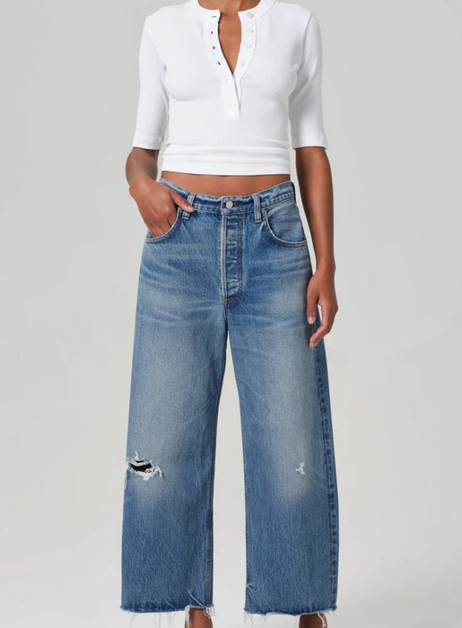 Citizens of Humanity Ayla Raw Hem Crop - Solano