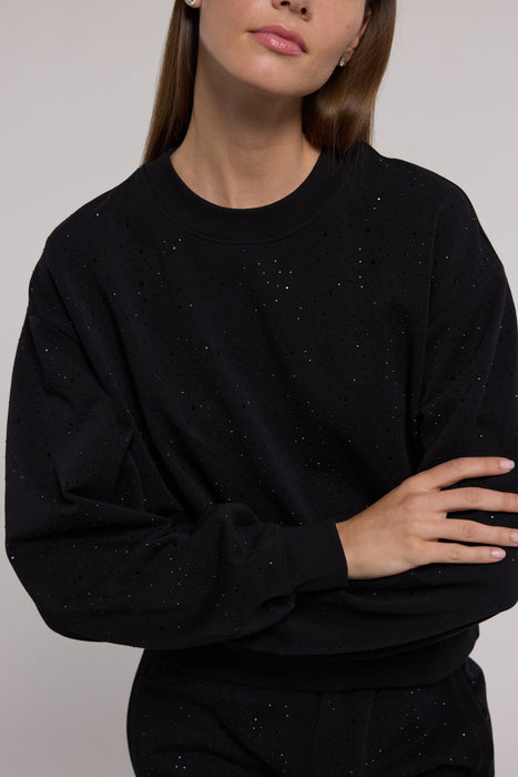 Generation Love Colby Crystal Sweatshirt - Black