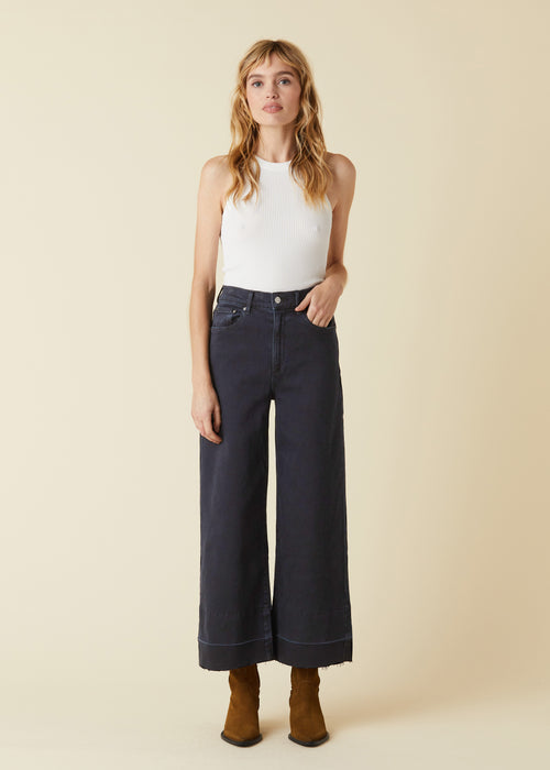 Le Jean Sophia Wide Leg Jeans - Milo