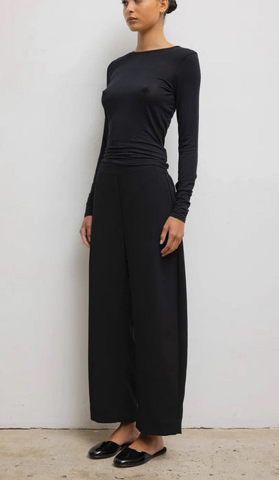 Leset Arielle Barrel Pants - Black