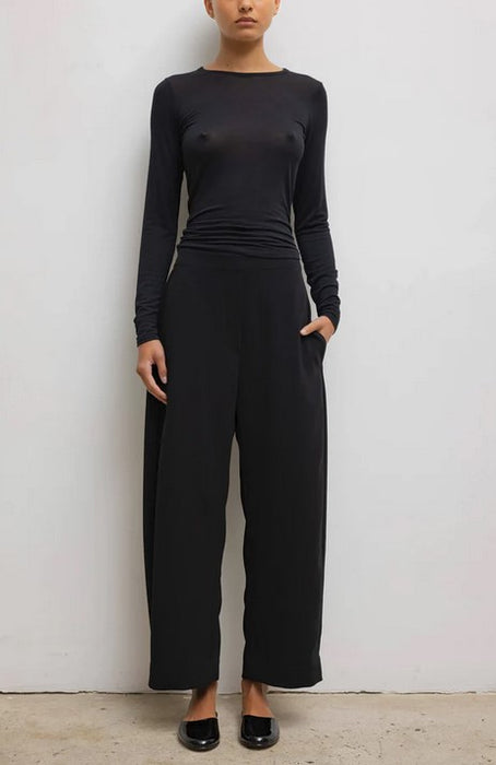 Leset Arielle Barrel Pants - Black