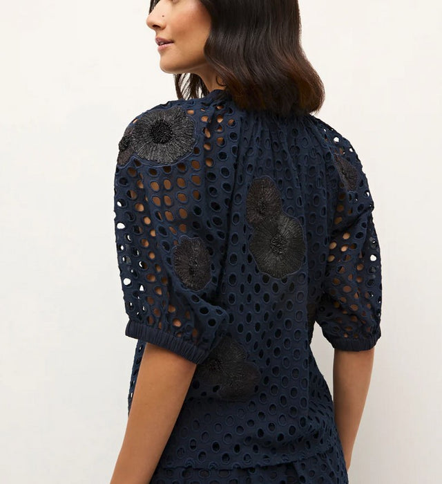 Marie Oliver Doro Top - Indigo