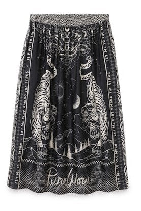 Me369 Vanessa Skirt - Black Magic