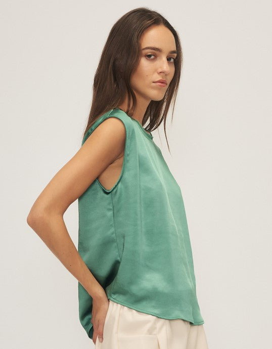 Melissa Nepton Celia Top - Exotic Green