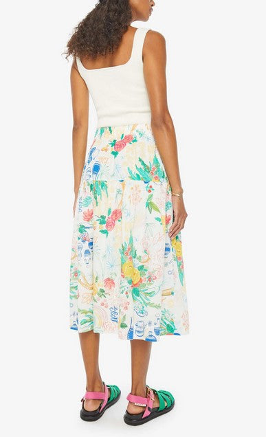 Mother The Cake Walk Skirt - Painted Ladies