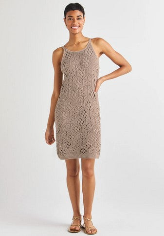 Splendid Eden Sweater Dress - Rattan