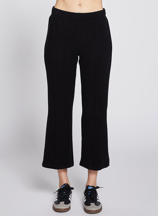 Stateside Honeyluxe Kick Flare Pants - Black