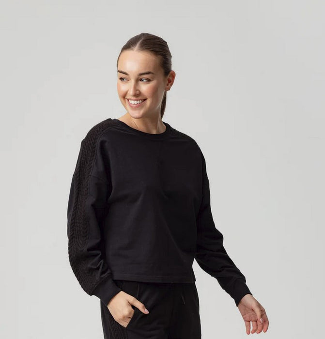 We are Sundays Bella Pullover - Black