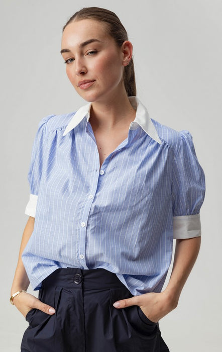 We are Sundays Porto Stripe Klariza Shirt - Stripe