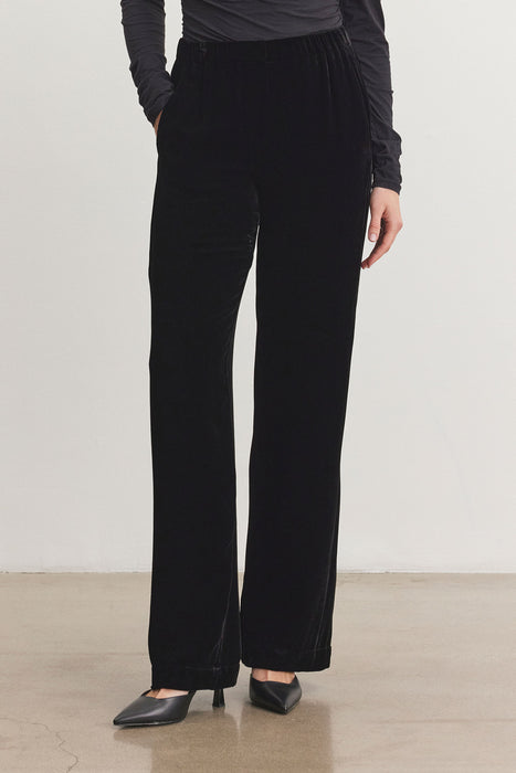 Velvet Sorine Velvet Pants - Black