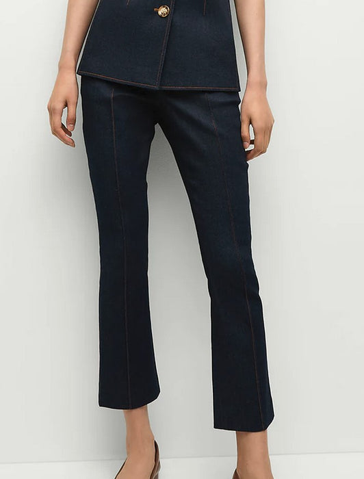 Veronica Beard Tani Pant - Dark Oxford